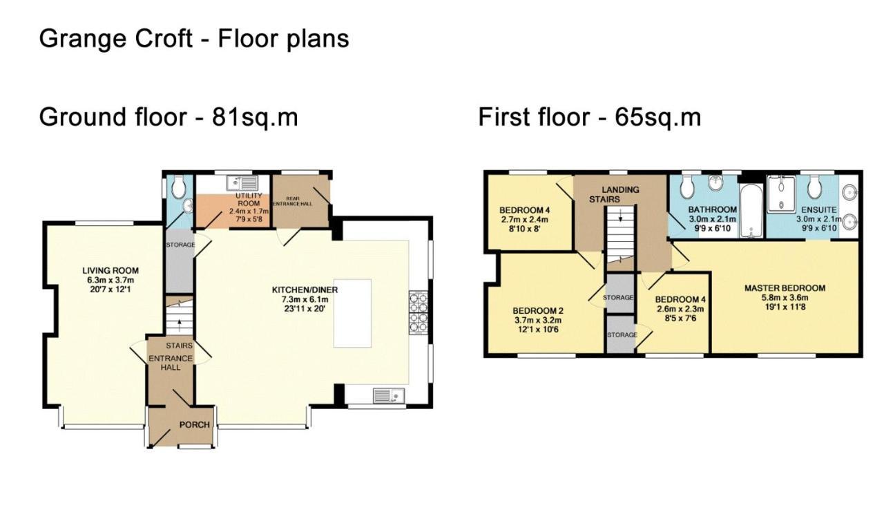 Grange Croft Villa Ben Rhydding Dış mekan fotoğraf